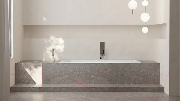 Изображение товара Ванна из искусственного камня Salini Cascata 170x70 / 104423M (S-Stone, матовый)