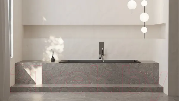 Изображение товара Ванна из искусственного камня Salini Cascata 170x70 / 104423M (S-Stone, матовый)