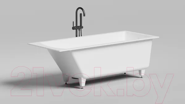 Изображение товара Ванна из искусственного камня Salini Cascata 170x70 / 104423M (S-Stone, матовый)