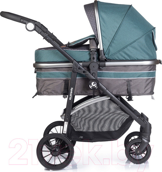 Изображение товара Детская универсальная коляска Acarento Essenza Dark Cyan / AS310 (темно-голубой)