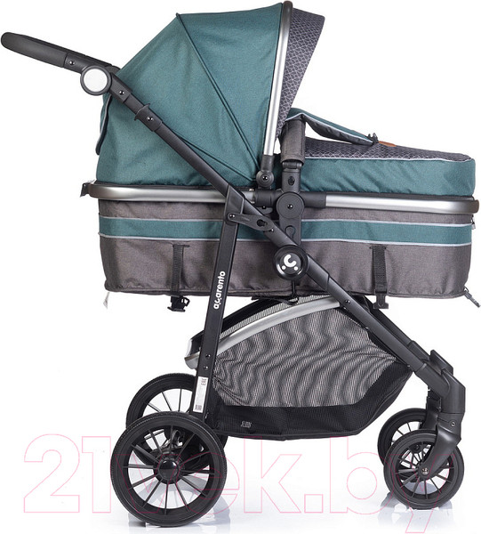 Изображение товара Детская универсальная коляска Acarento Essenza Dark Cyan / AS310 (темно-голубой)