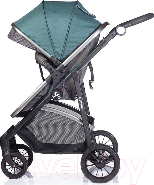 Изображение товара Детская универсальная коляска Acarento Essenza Dark Cyan / AS310 (темно-голубой)