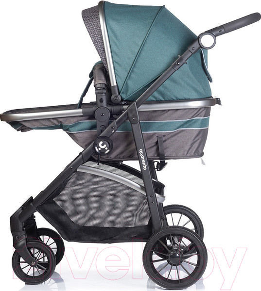 Изображение товара Детская универсальная коляска Acarento Essenza Dark Cyan / AS310 (темно-голубой)