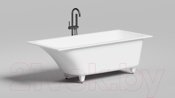Изображение товара Ванна из искусственного камня Salini Orlanda Kit 170x75 / 102127M (S-Stone, матовый)