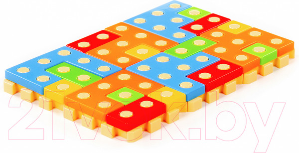 Изображение товара Конструктор Полесье Собери пазл №2 / 93943