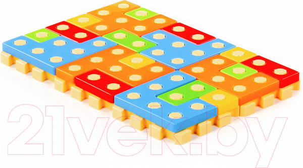 Изображение товара Конструктор Полесье Собери пазл №2 / 93943