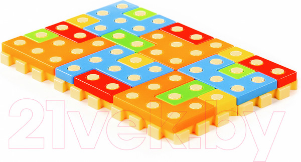 Изображение товара Конструктор Полесье Собери пазл №2 / 93943