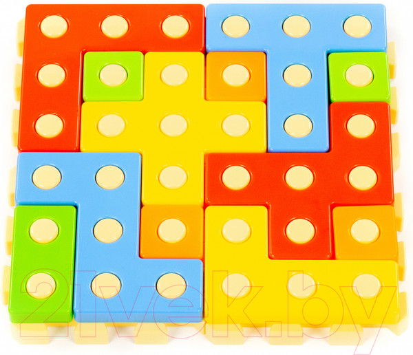 Изображение товара Конструктор Полесье Собери пазл №1 / 93936