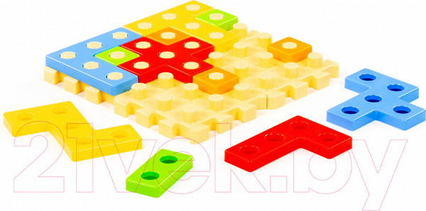 Изображение товара Конструктор Полесье Собери пазл №1 / 93936