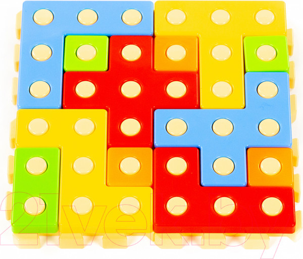 Изображение товара Конструктор Полесье Собери пазл №1 / 93936