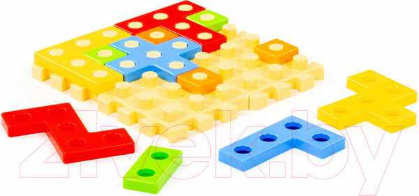 Изображение товара Конструктор Полесье Собери пазл №1 / 93936