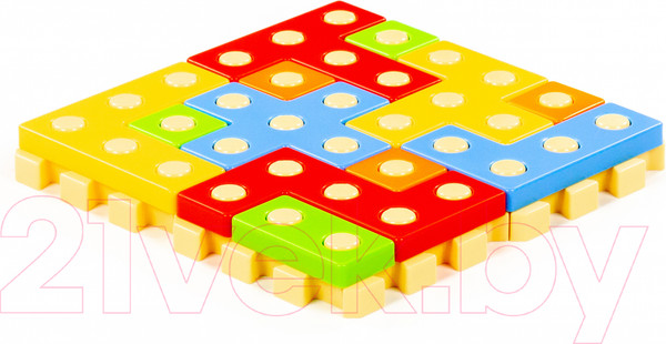 Изображение товара Конструктор Полесье Собери пазл №1 / 93936