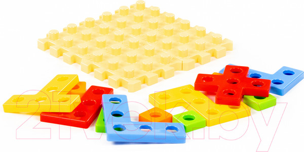 Изображение товара Конструктор Полесье Собери пазл №1 / 93936