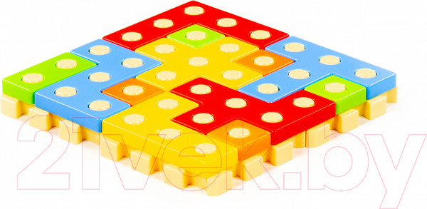 Изображение товара Конструктор Полесье Собери пазл №1 / 93936