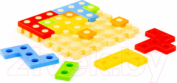 Изображение товара Конструктор Полесье Собери пазл №1 / 93936