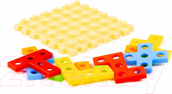 Изображение товара Конструктор Полесье Собери пазл №1 / 93936