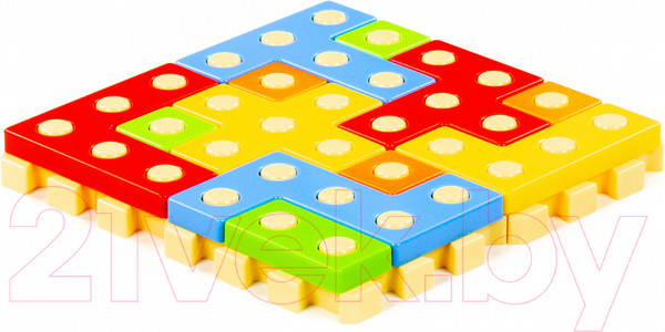 Изображение товара Конструктор Полесье Собери пазл №1 / 93936