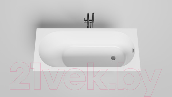 Изображение товара Ванна из искусственного мрамора Salini Ornella 160x70 / 102326M (S-Stone, матовый)