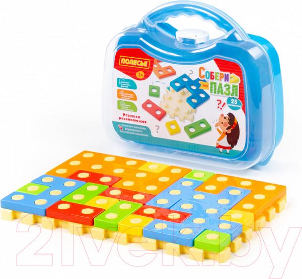 Изображение товара Конструктор Полесье Собери пазл №9 / 94759