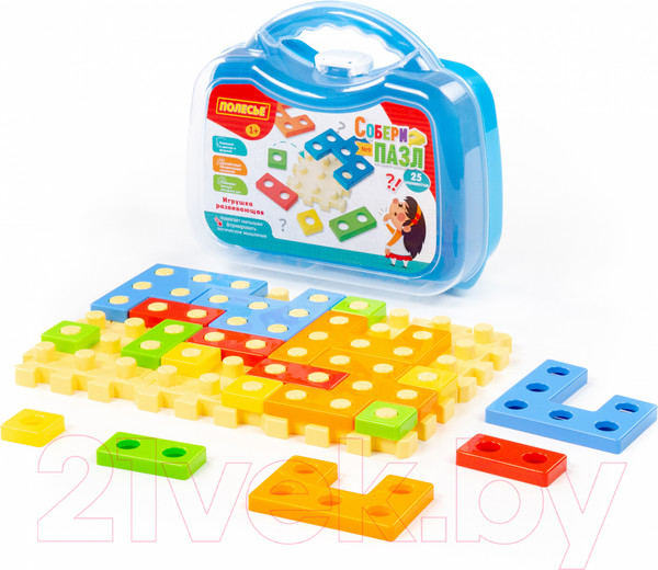 Изображение товара Конструктор Полесье Собери пазл №9 / 94759