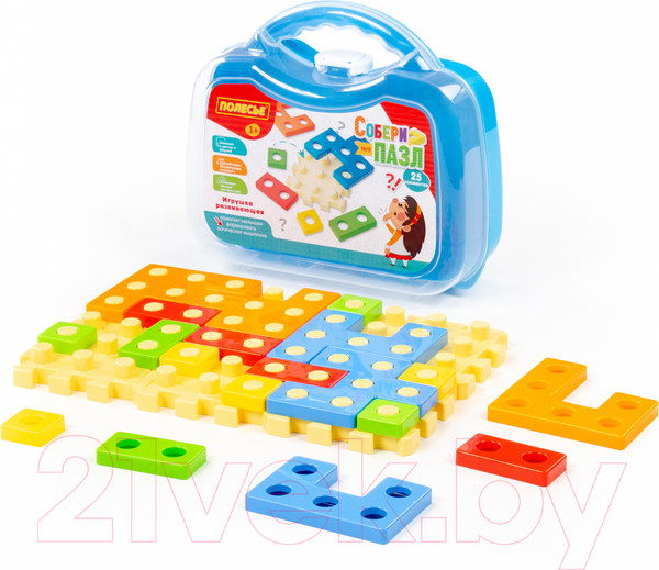 Изображение товара Конструктор Полесье Собери пазл №9 / 94759