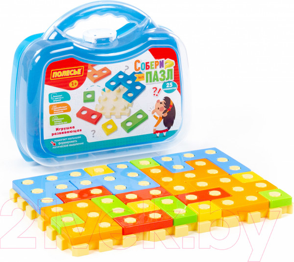 Изображение товара Конструктор Полесье Собери пазл №9 / 94759