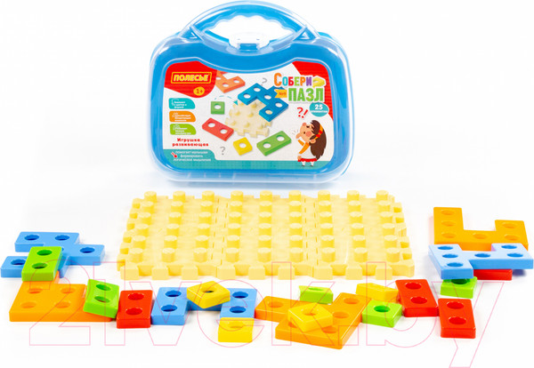 Изображение товара Конструктор Полесье Собери пазл №9 / 94759