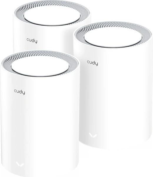 Изображение товара Комплект беспроводных маршрутизаторов Cudy M3000 (3-Pack)
