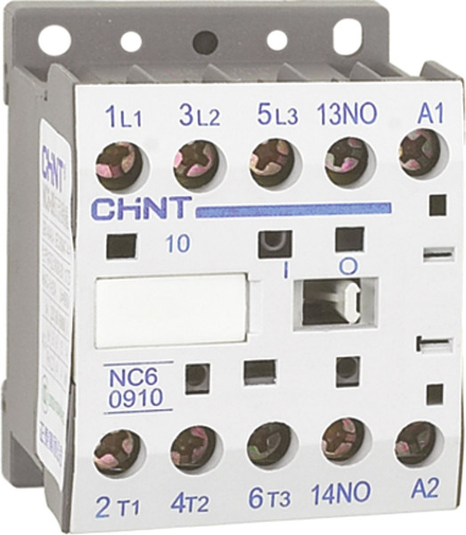 Изображение товара Контактор Chint NC6-0601 6А 230В AC 1НЗ (R) / 247341