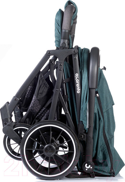 Изображение товара Детская прогулочная коляска Acarento Antero Dark Cyan / AS121 (темно-голубой)