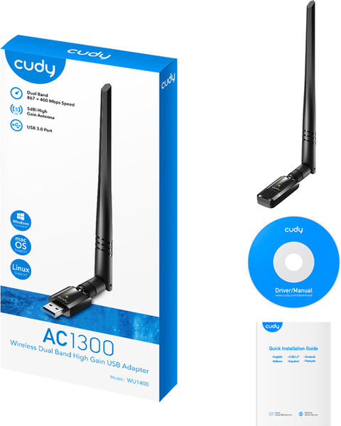 Изображение товара Сетевой адаптер Cudy WU1400