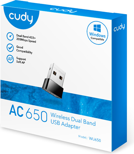Изображение товара Сетевой адаптер Cudy WU650