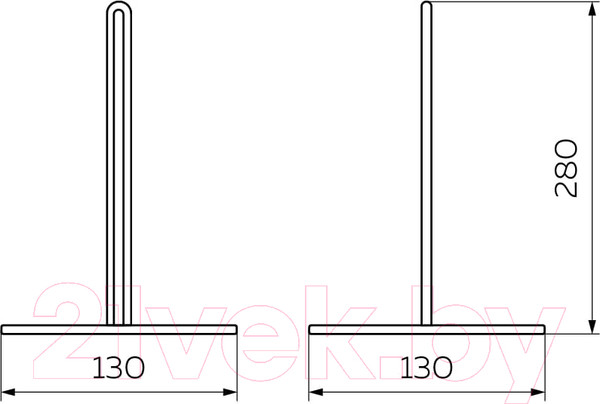 Изображение товара Держатель бумажных полотенец Lemax LB-2