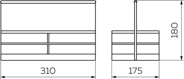 Изображение товара Корзина Lemax LB-1 WT