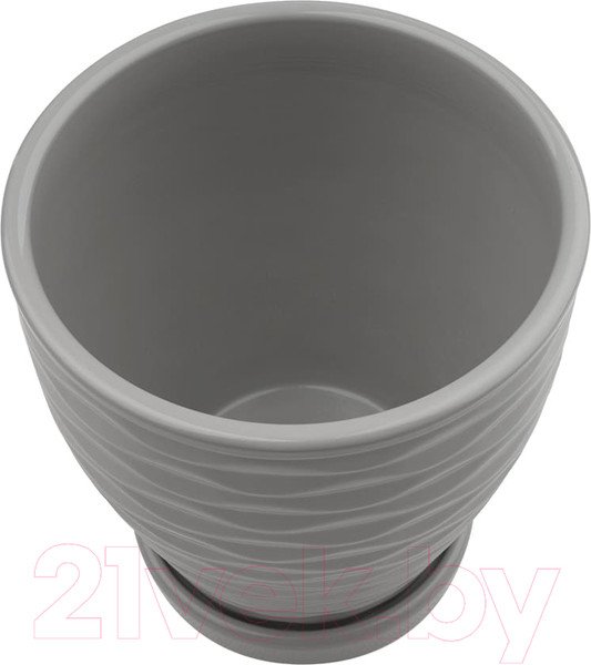 Изображение товара Вазон Вещицы Эллипс Fdtc2 (серый)
