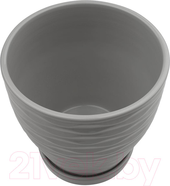 Изображение товара Вазон Вещицы Эллипс Fdtc1 (серый)