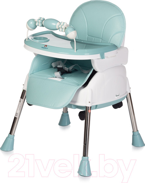 Изображение товара Стульчик для кормления Babyhit Biscuit Light Blue / BHC104 (светло-голубой)
