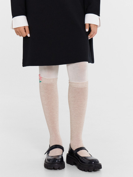 Изображение товара Колготки детские Mark Formelle 712K-2797 (р.128-134, молочный/бежевый меланж)