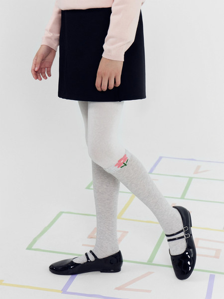 Изображение товара Колготки детские Mark Formelle 712K-2797 (р.140-146, белый/светло-серый меланж)