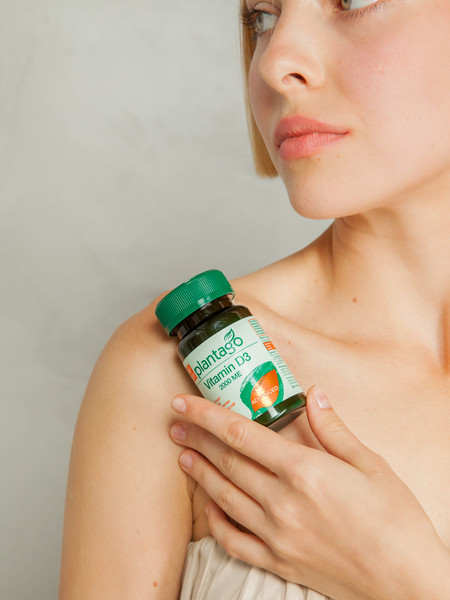 Изображение товара Витамин Plantago Vitamin D3 2000 me (60шт)