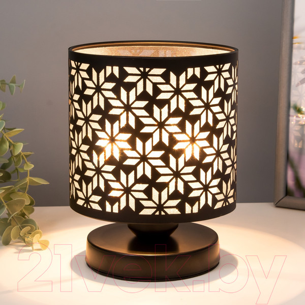 Изображение товара Прикроватная лампа Risalux Олеандр / 4432783 (черный)