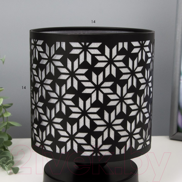 Изображение товара Прикроватная лампа Risalux Олеандр / 4432783 (черный)