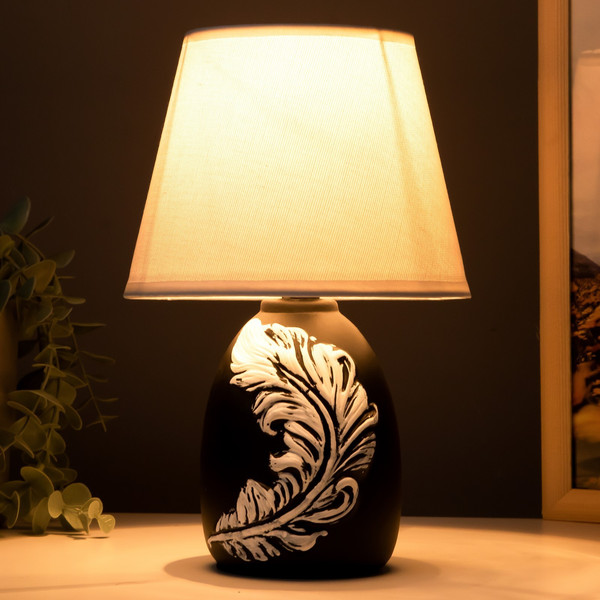 Изображение товара Прикроватная лампа Risalux 16537/1BK / 6250878 (черный/белый)