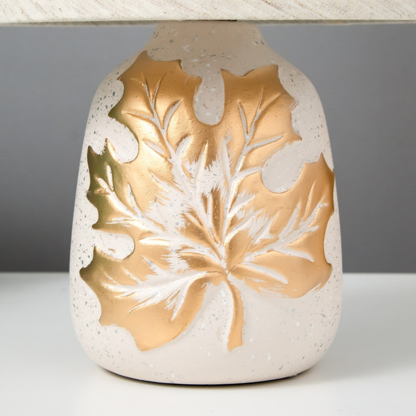 Изображение товара Прикроватная лампа Risalux 16536/1WT / 6250876 (белый/золото)