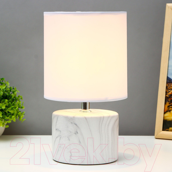 Изображение товара Прикроватная лампа Risalux 16374/1 / 5448838 (белый/серый)