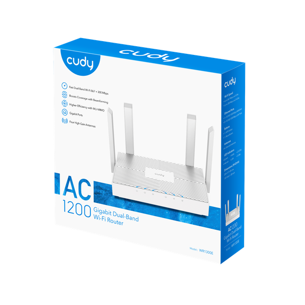 Изображение товара Беспроводной маршрутизатор Cudy WR1300E