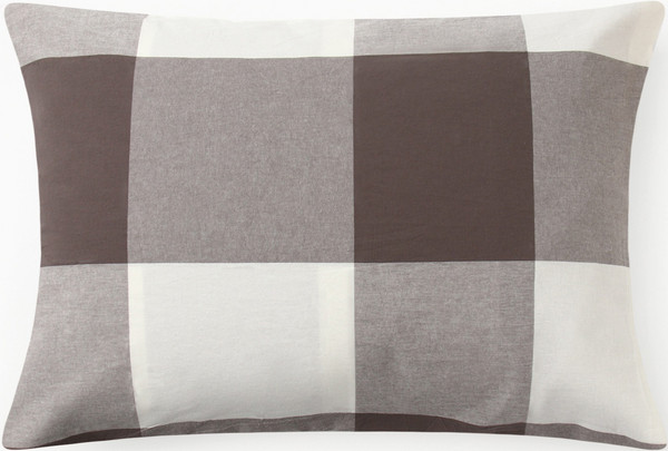 Изображение товара Наволочка Этель Серая клетка 50x70 / 10418415
