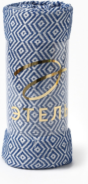 Изображение товара Плед Этель East 100x180 / 10398566 (синий)