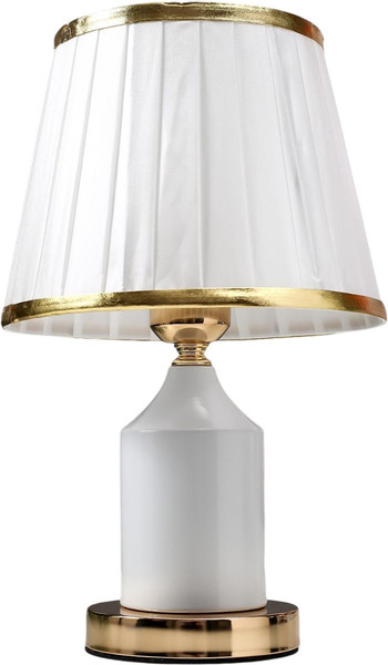 Изображение товара Прикроватная лампа Risalux 16136/1WT / 5147889 (белый/золото)