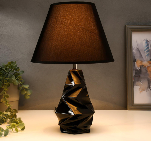 Изображение товара Прикроватная лампа Risalux 16028/1BK / 5084564 (черный мрамор)